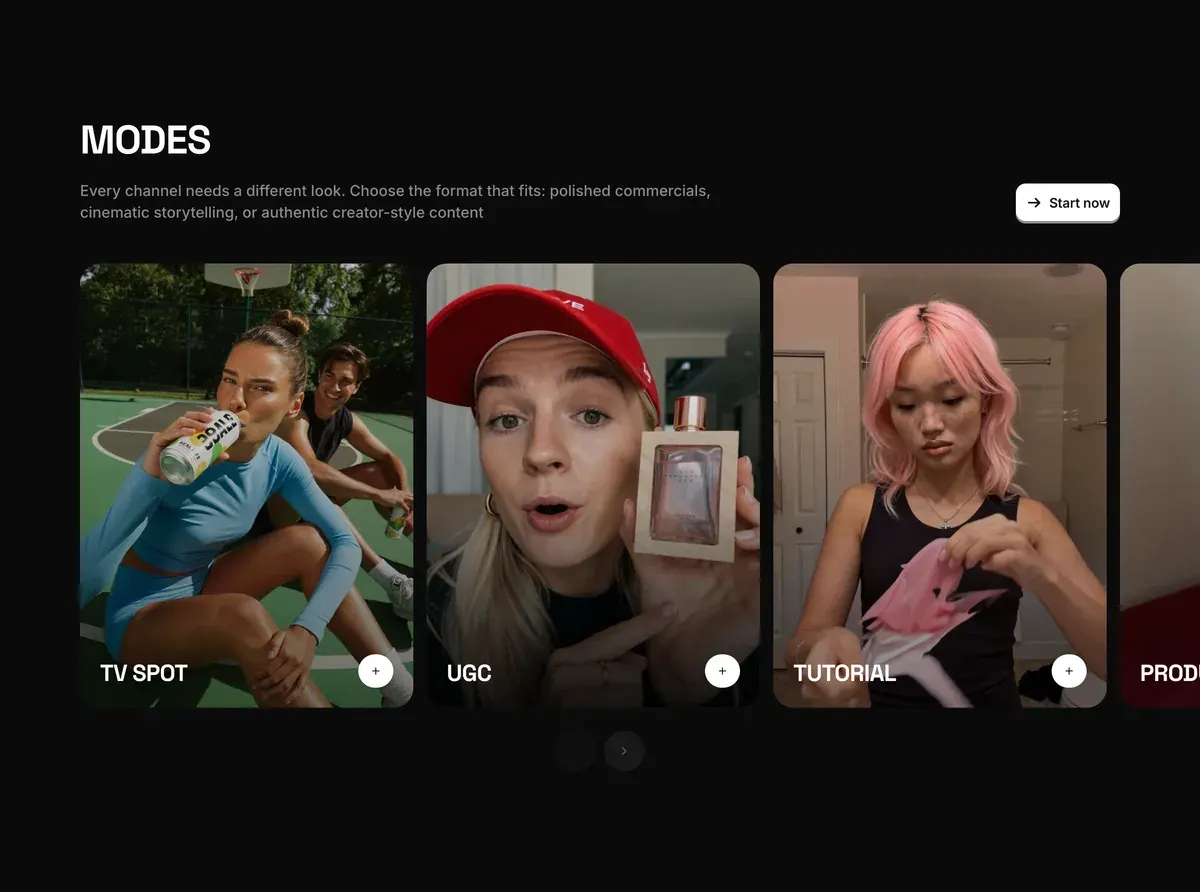 Marketing Studio modes, captured 2026-10-18
